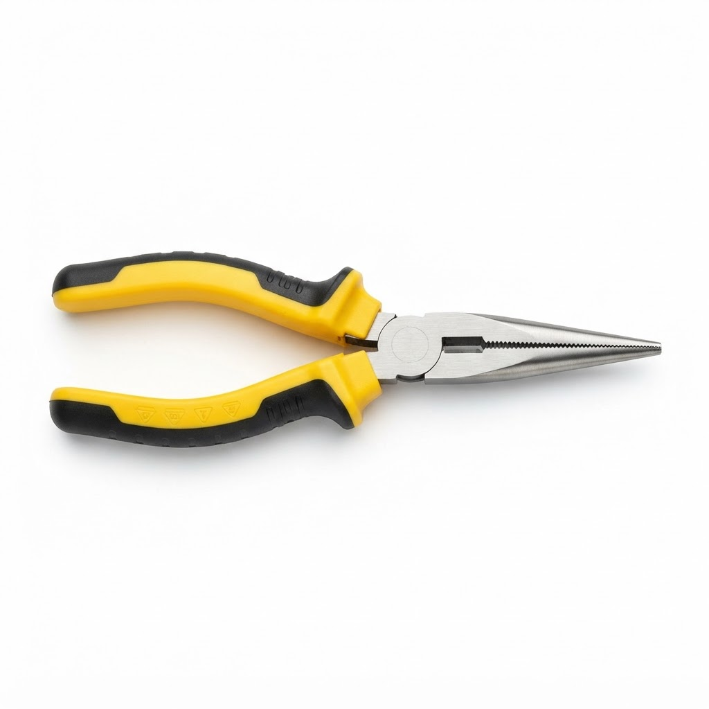 Alicate de Bico Meia-Cana 6" Isolado