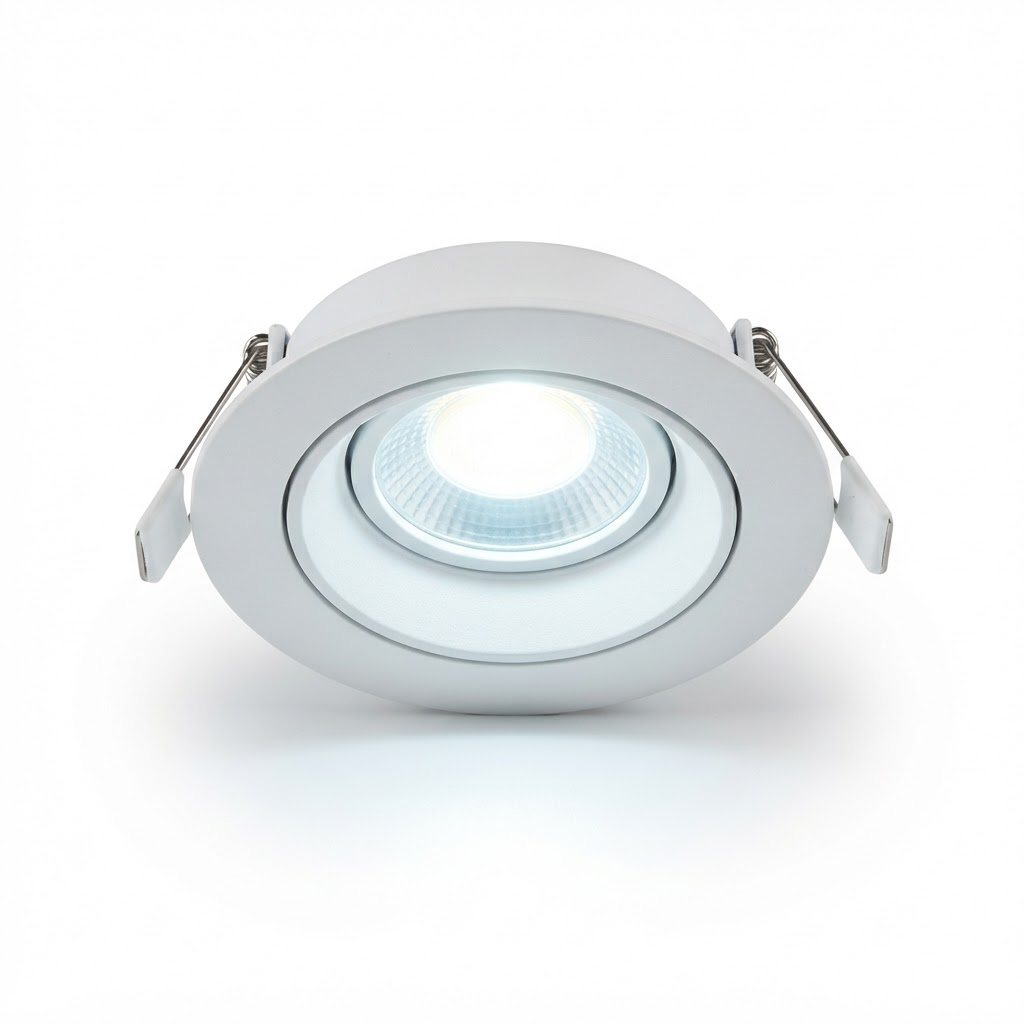 Kit 10 Spots LED de Embutir 5W Branco Frio